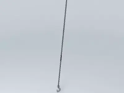 Hook chain Free 3D model by stray