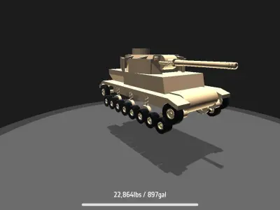 Panzer IV G with plates 3D print model
