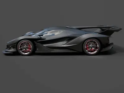 Apollo IE Hyper Detailed Carbon Fiber Masterpiece 3D model purchase