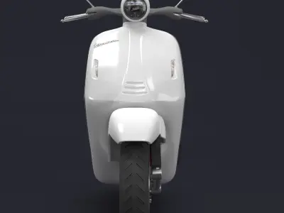 Vespa 946 White 3D model