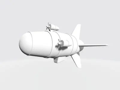 Airship  3D model