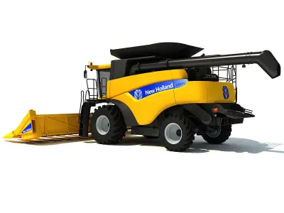 New Holland Harvester 3D model