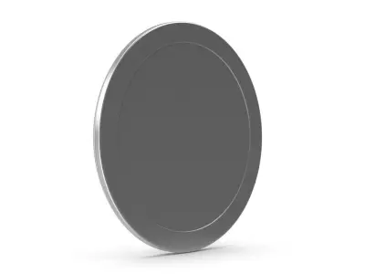 High Voltage Symbol Low-poly 3D model