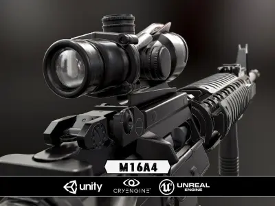 COMPLETE WEAPONS PACK - Models and Textures Low-poly 3D model