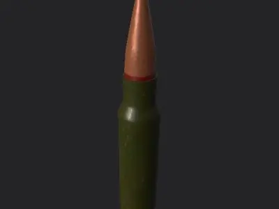 Bullet Low-poly 3D model purchase