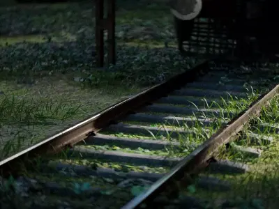 REALISTIC INDIAN RAILWAY TRACKS  Free 3D model