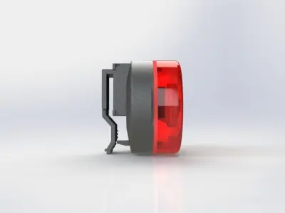 3D Model Bike Light  3D model