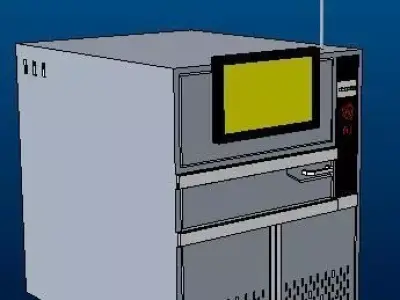 AOI inspection machine Free low-poly 3D model purchase