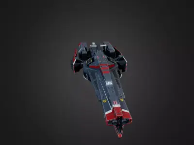 Battlecruiser 3D model