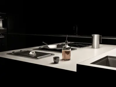 kitchen vray  3D model