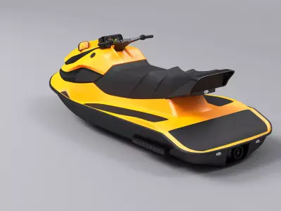 Water Scooter 3D model