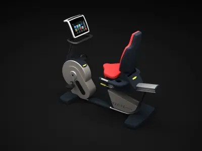 Recline machine 3D model