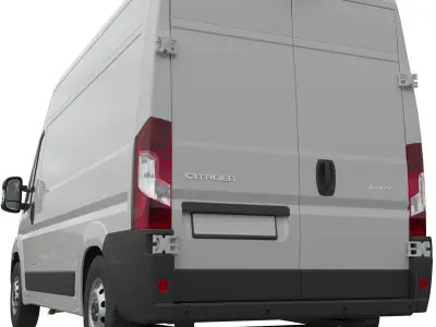 2024 Citroen JUMPER  L2H2 Detailed interior 3D model