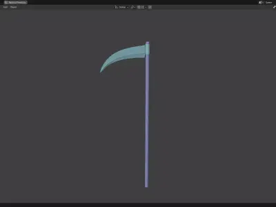 Scythe 3D print model