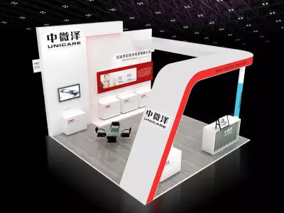 Exhibition - Area - 6X6-3DMAX2009-06 3D model