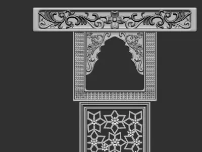 A 3d printing design model  3D print model