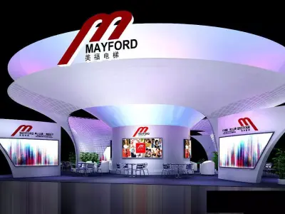 Exhibition - size - 13X10-3DMAX2009-0022 3D model