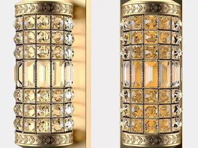 Lamp Delight Collection French Empire 3D model