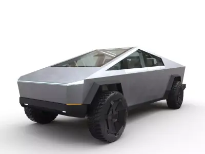 Tesla Cybertruck Prototype 3D model