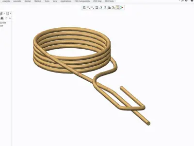 Sprng wire basket Free 3D model