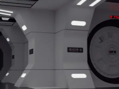 The Mandalorian - Rebel Prison Ship 3 - Crossing 1-18 scale 3D print model