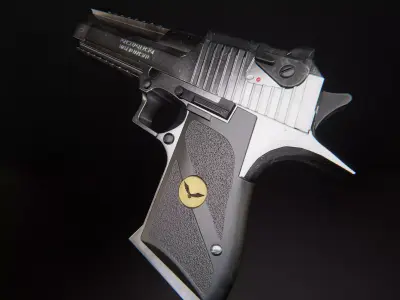 AAA Deagle Game Ready PBR Low-poly 3D model