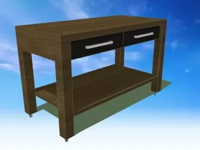 modern table Free 3D model purchase