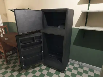 Industrial Fridge Low-poly 3D model