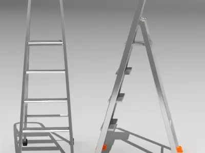 Step ladder Free 3D model