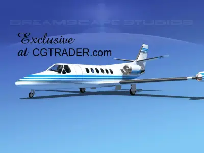 Dreamscape AC-53 Exec Classic V06 3D model