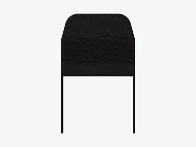 Chair - Simplicity Low-poly 3D model