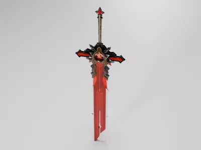 Wolf Gravestone - Genshin Impact 3D model