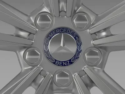 Mercedes Benz S 350 rim 3D model
