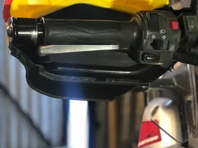 Yamaha Super Tenere bottom hand guard extenders XT1200Z XT1200 Free 3D print model