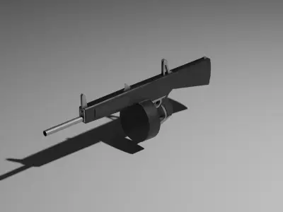 AA-12 3D model