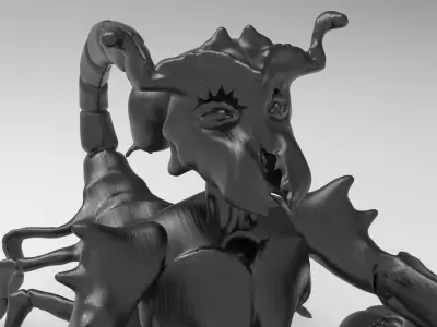 Scorpiona toy scorpion with claws Free 3D model