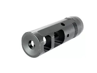 SUREFIRE PROCOMP Muzzle Brake 556 Low-poly 3D model