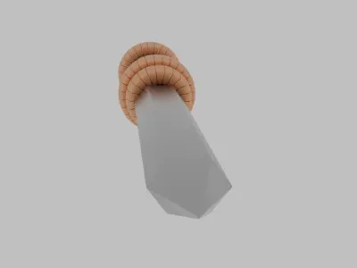 Onion sword 3D model