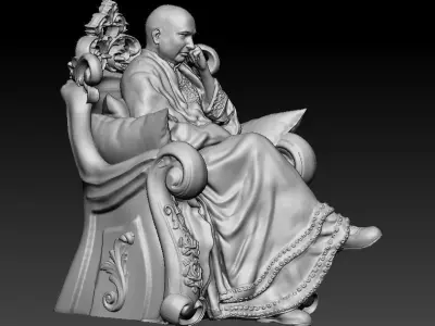 Guruji shukrana Idol  3D print model