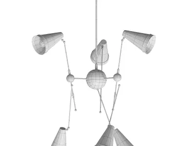 Tophane Suspension Lamp 3D model