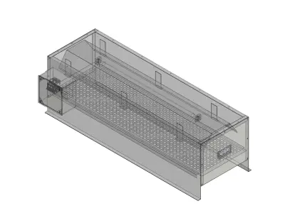 UV LIGHT WITH COVER 3D model