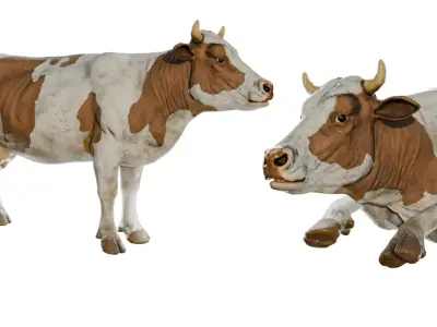 Animal Bundle Low-poly 3D model