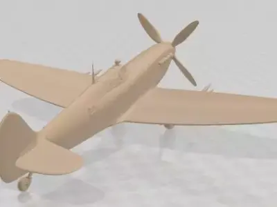 Mk Vb Printable Airplane  3D print model