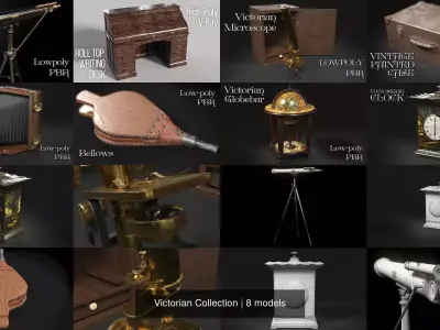 Victorian Collection 3D Model Pack
