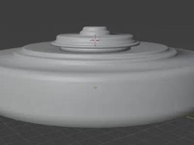Realistic Military Landmine - Low Poly 3D Model Low-poly 3D model