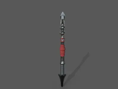 Battle Axe High Poly Game Ready Free 3D model