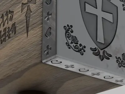 OB 00 17 vampire hunter hammer a Low-poly 3D model