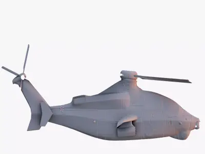 RC Helicopter 3D Model 3D model