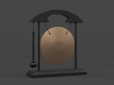 Table Gong 3D model
