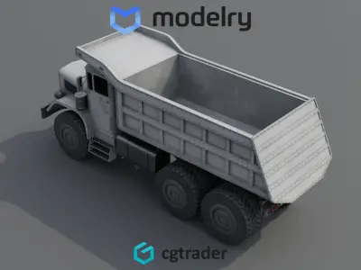 Dump Truck 3D model shop